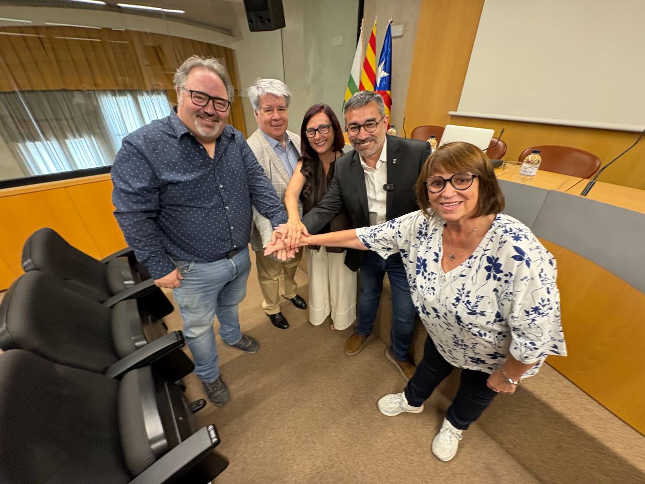 Representants dels partits participants